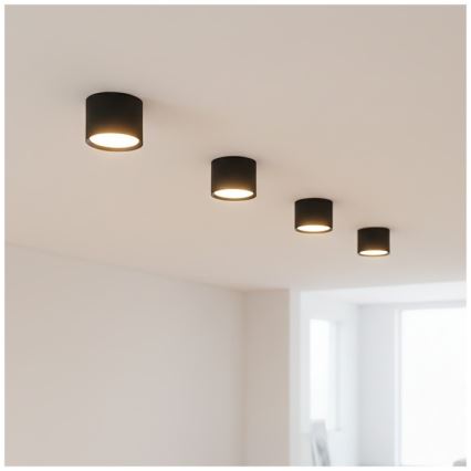 Bodové svietidlo OH12S 1xGX53/35W/230V 5 cm čierne