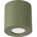 Bodové svietidlo ORBIS 1xGU10/10W/230V betón/zelená