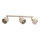 Bodové svietidlo PARKLA 3xE27/15W/230V béžová/zlatá