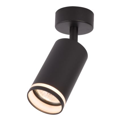 Bodové svietidlo PIPE 1xGU10/10W/230V čierne