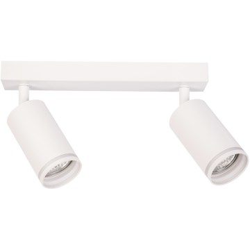 Bodové svietidlo PIPE 2xGU10/10W/230V biela