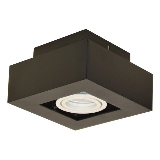 Bodové svietidlo PITA 1xGU10/30W/230V čierna