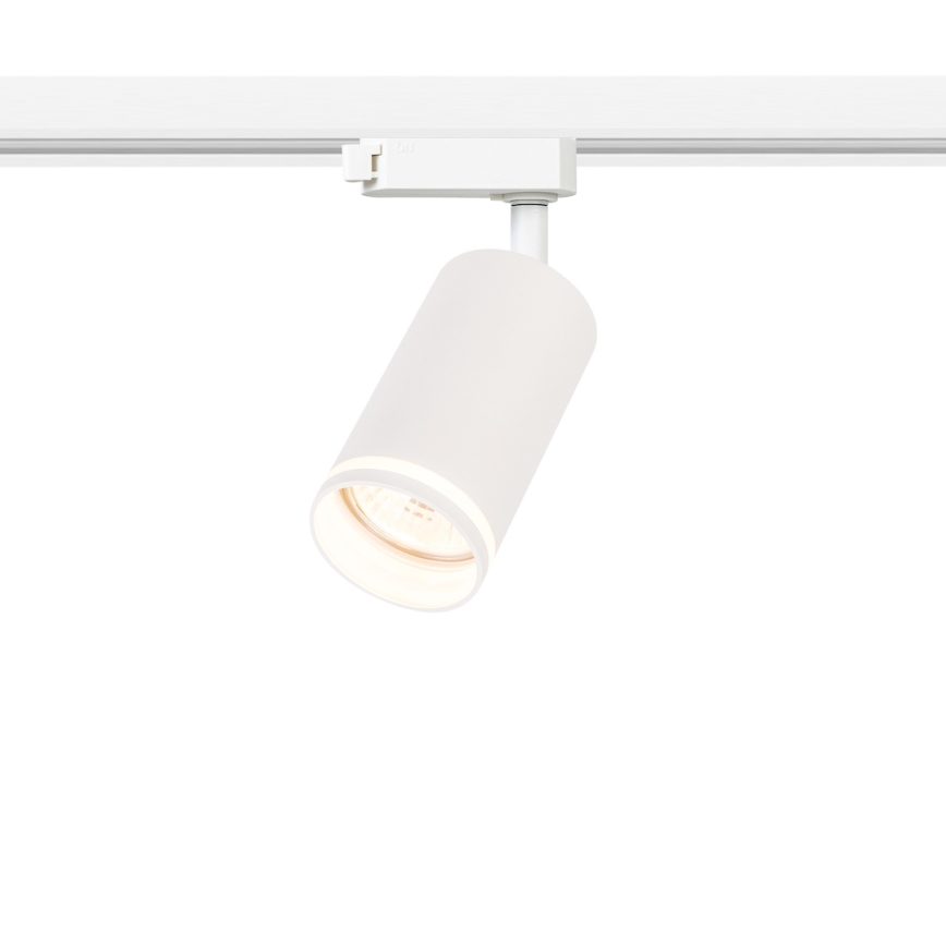 Bodové svietidlo pre jednofázový lištový systém PIPE 1×GU10/10 W/230 V biele