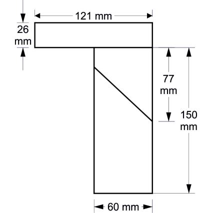 Bodové svietidlo RACHID 1xGU10/30W/230V biela