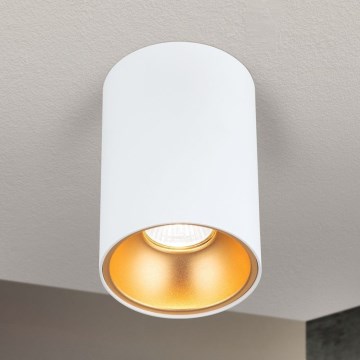 Bodové svietidlo STARLIGHT 1xGU10/50W/230V biela/zlatá