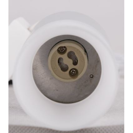 Bodové svietidlo TUBA 1xGU10/15W/230V šedá/biela
