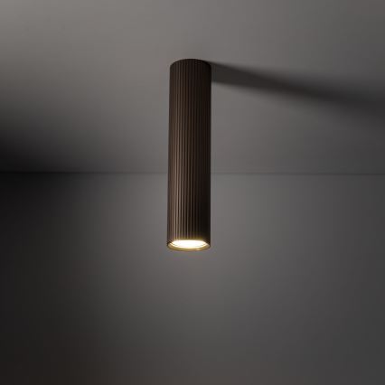 Bodové svietidlo TUNE L 1xGU10/10W/230V 24 cm hnedé