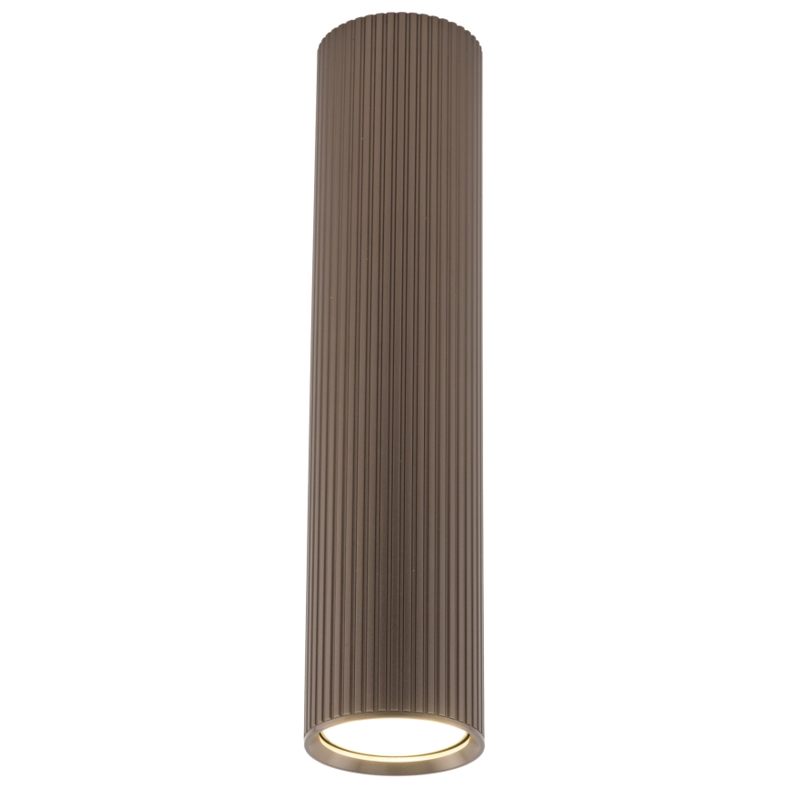Bodové svietidlo TUNE L 1xGU10/10W/230V 24 cm hnedé
