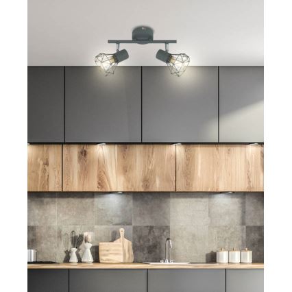 Bodové svietidlo VERVE 2xE14/40W/230V