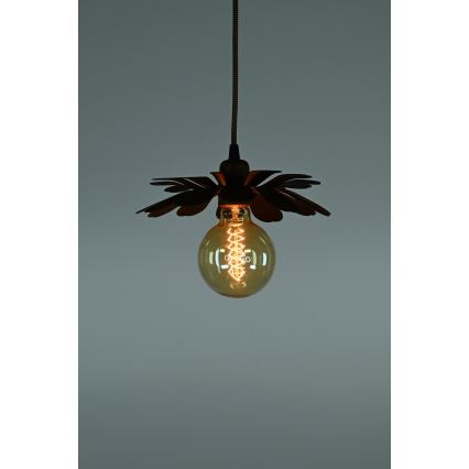 Bohemia-Design - Luster na lanku 1xE27/60W/230V bronzový