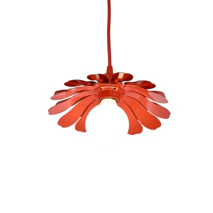 Bohemia-Design - Luster na lanku 1xE27/60W/230V červený