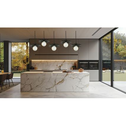 Bohemia-Design - Luster na lanku 1xE27/60W/230V čierny