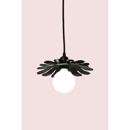 Bohemia-Design - Luster na lanku 1xE27/60W/230V čierny