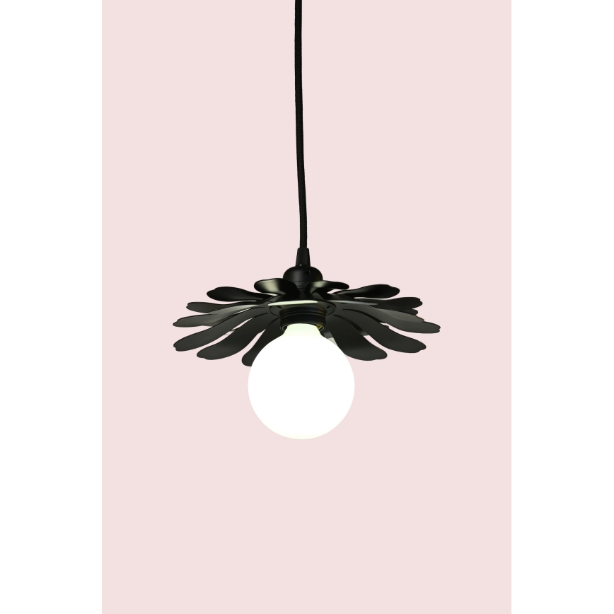 Bohemia-Design - Luster na lanku 1xE27/60W/230V čierny