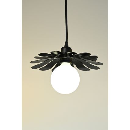 Bohemia-Design - Luster na lanku 1xE27/60W/230V čierny