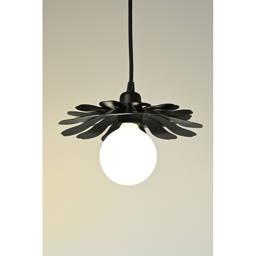 Bohemia-Design - Luster na lanku 1xE27/60W/230V čierny