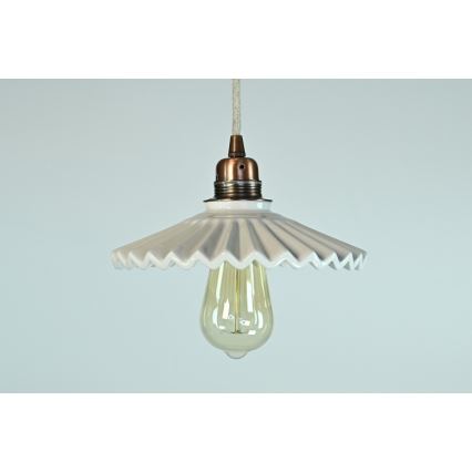 Bohemia-Design - Porcelánový luster na lanku 1xE27/60W/230V