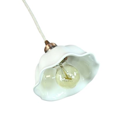Bohemia-Design - Porcelánový luster na lanku 1xE27/60W/230V