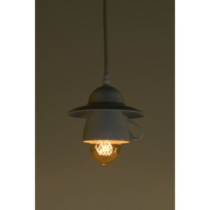 Bohemia-Design - Porcelánový luster na lanku 1xE27/60W/230V