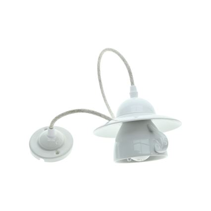 Bohemia-Design - Porcelánový luster na lanku 1xE27/60W/230V