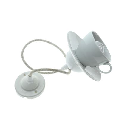 Bohemia-Design - Porcelánový luster na lanku 1xE27/60W/230V