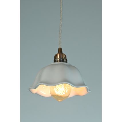 Bohemia-Design - Porcelánový závesný luster na lanku 1xE27/60W/230V