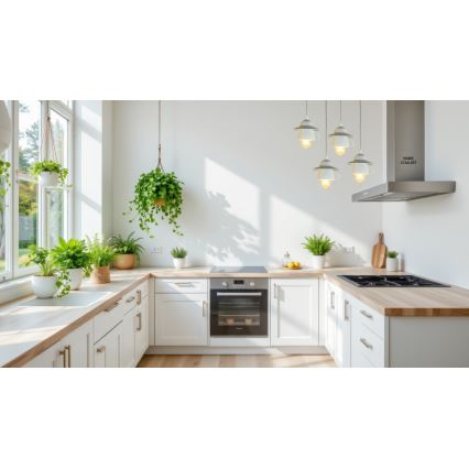 Bohemia-Design - Porcelánový závesný luster na lanku 1xE27/60W/230V