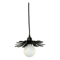 Bohemia-Design - Závesné svietidlo na lankách 1xE27/60W/230V čierna