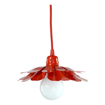 Bohemia-Design - Závesný luster 1xE27/60W/230V, červený