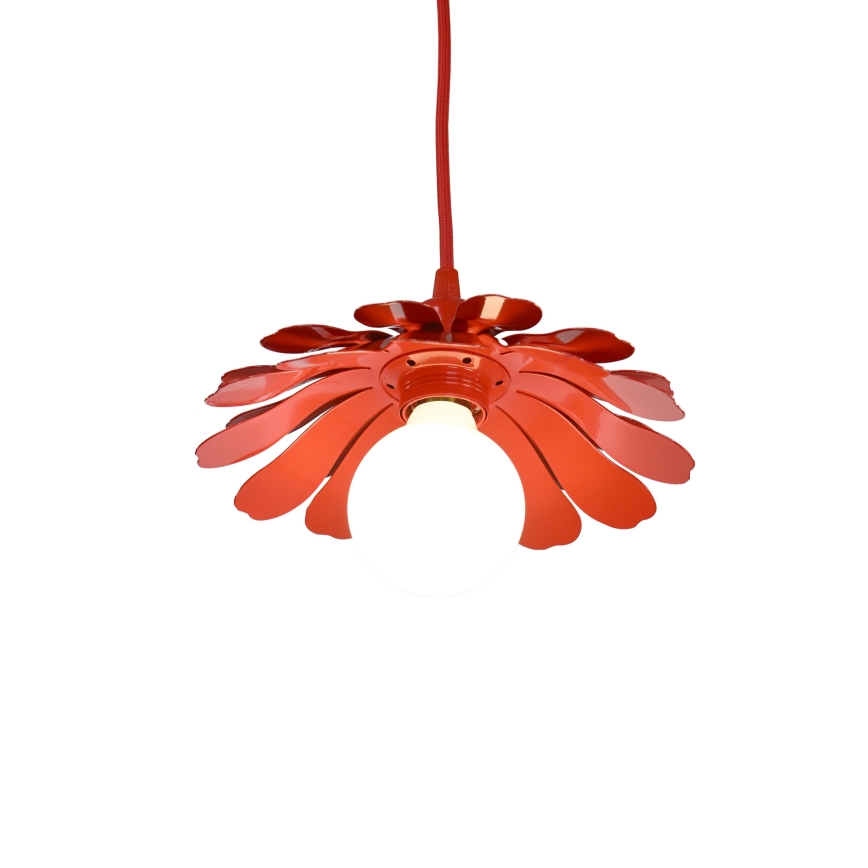 Bohemia-Design - Závesný luster 1xE27/60W/230V, červený