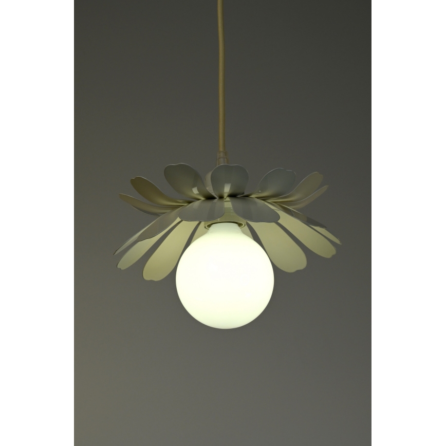 Bohemia-Design - Závesný luster na lanku 1xE27/60W/230V, krémový
