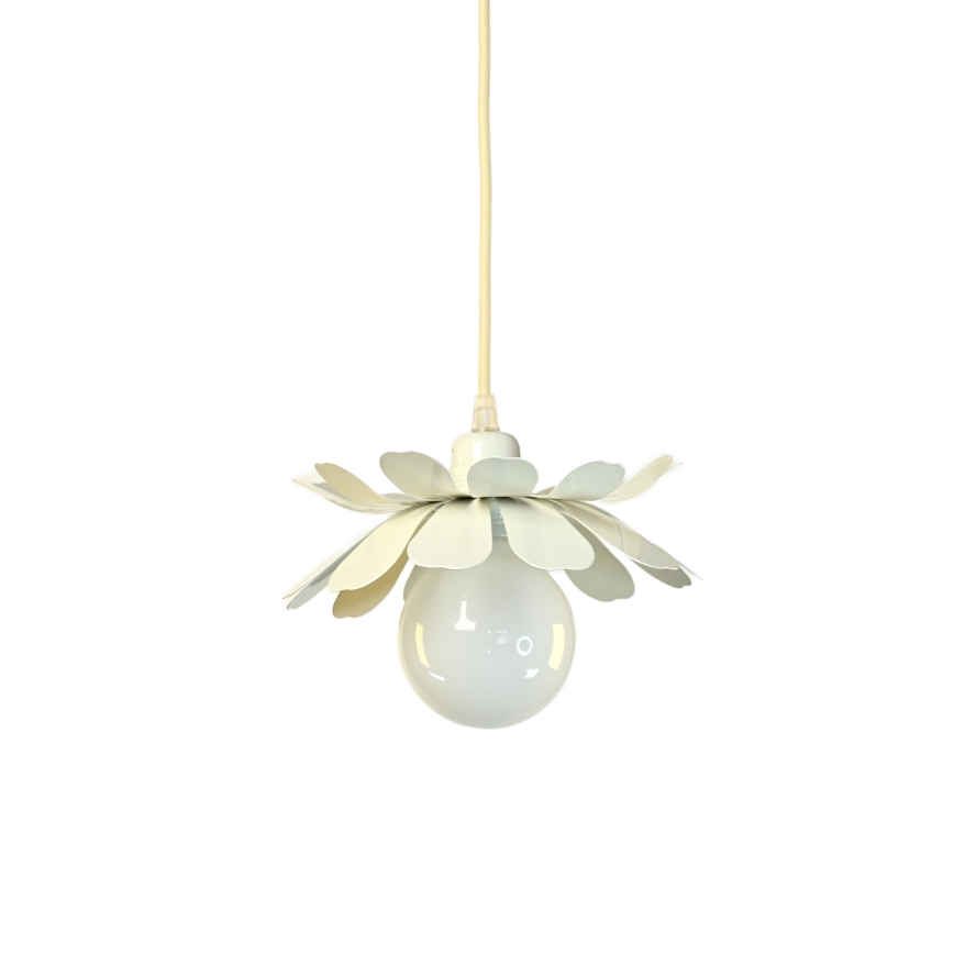 Bohemia-Design - Závesný luster na lanku 1xE27/60W/230V, krémový