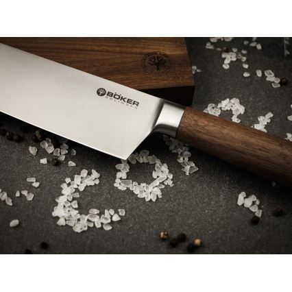 Böker - Kuchynský nôž CORE 16 cm, orechová rukoväť