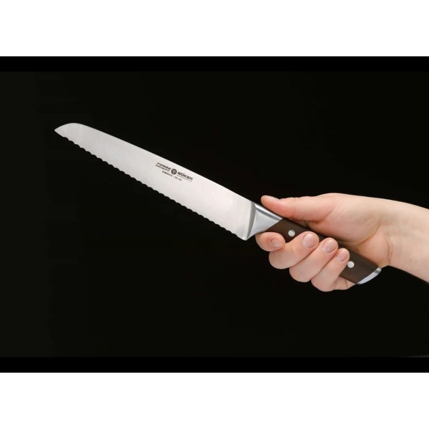 Böker - Kuchynský nôž na pečivo FORGE WOOD 22 cm javor