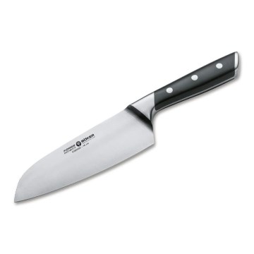 Böker - Kuchynský nôž santoku FORGE 16 cm čierny