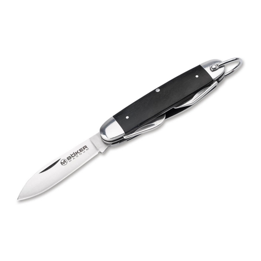 Böker - Multifunkčný vreckový nôž Magnum Classic Pocket Steel 16 cm/4 funkcia palisander