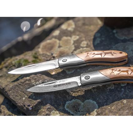 Böker - Vreckový damaškový nôž Magnum Caveman 19,4 cm