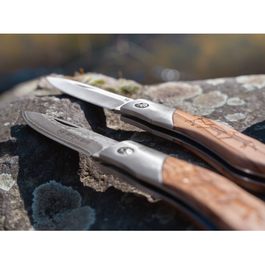 Böker - Vreckový damaškový nôž Magnum Caveman 19,4 cm