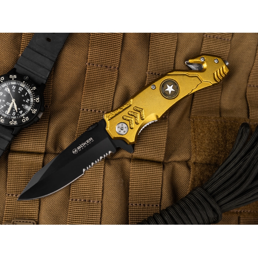 Böker - Vreckový nôž Magnum Army Rescue 21,9 cm