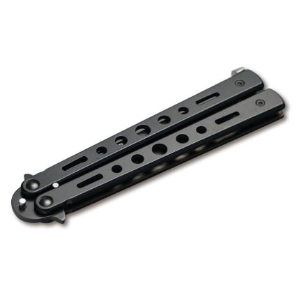 Böker - Vreckový nôž Magnum Balisong All Black 22,9 cm