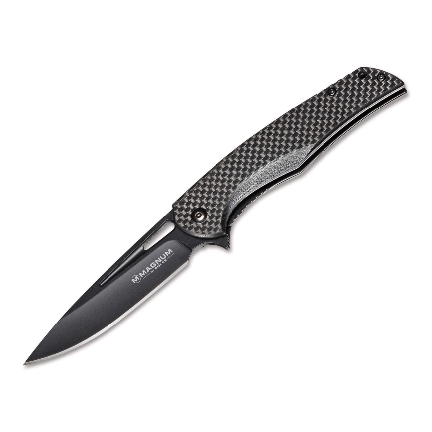 Böker - Vreckový nôž Magnum Black Carbon 20,5 cm