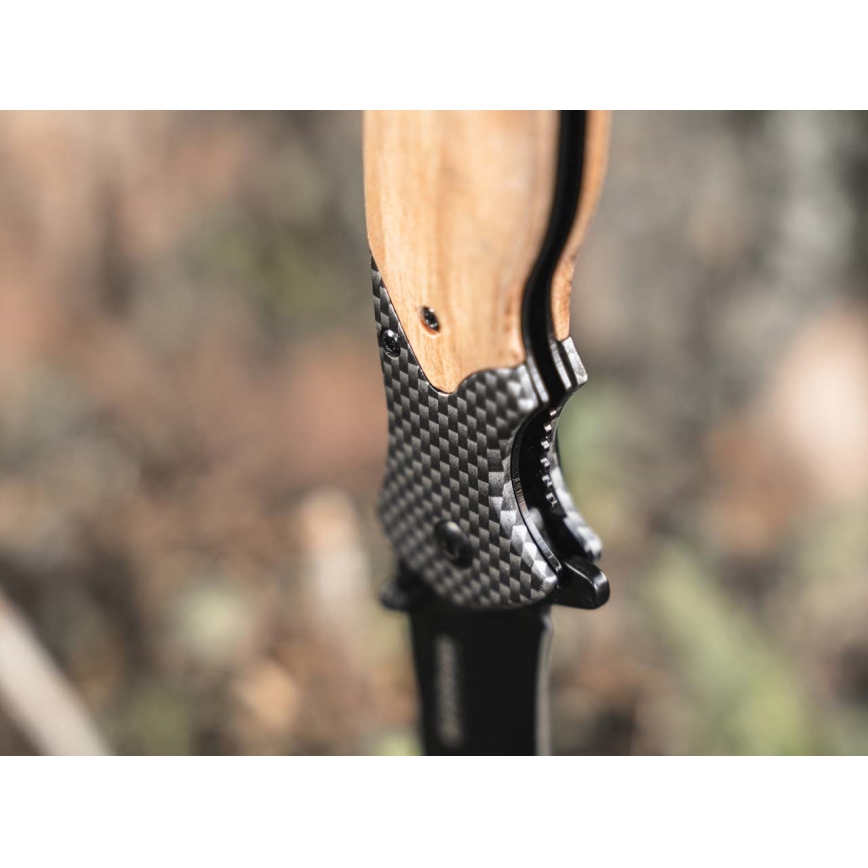 Böker - Vreckový nôž Magnum Blomkvist Olive 20,5 cm olivové drevo