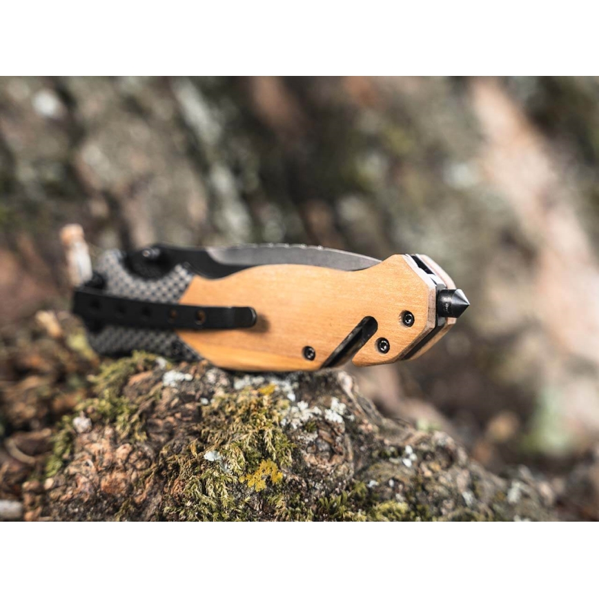 Böker - Vreckový nôž Magnum Blomkvist Olive 20,5 cm olivové drevo
