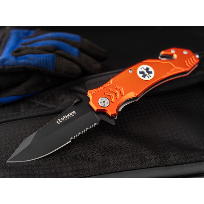 Böker - Vreckový nôž Magnum EMS Rescue 21,9 cm