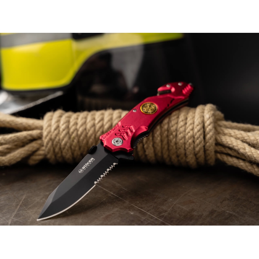 Böker - Vreckový nôž Magnum Fire Fighter 21,9 cm