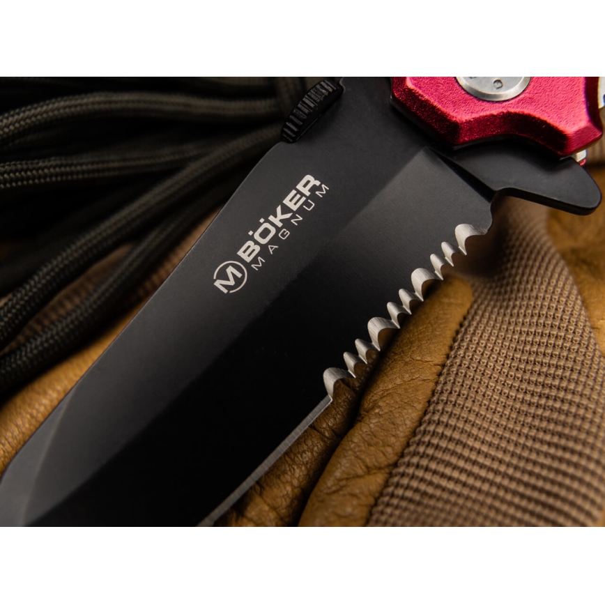 Böker - Vreckový nôž Magnum Fire Fighter 21,9 cm