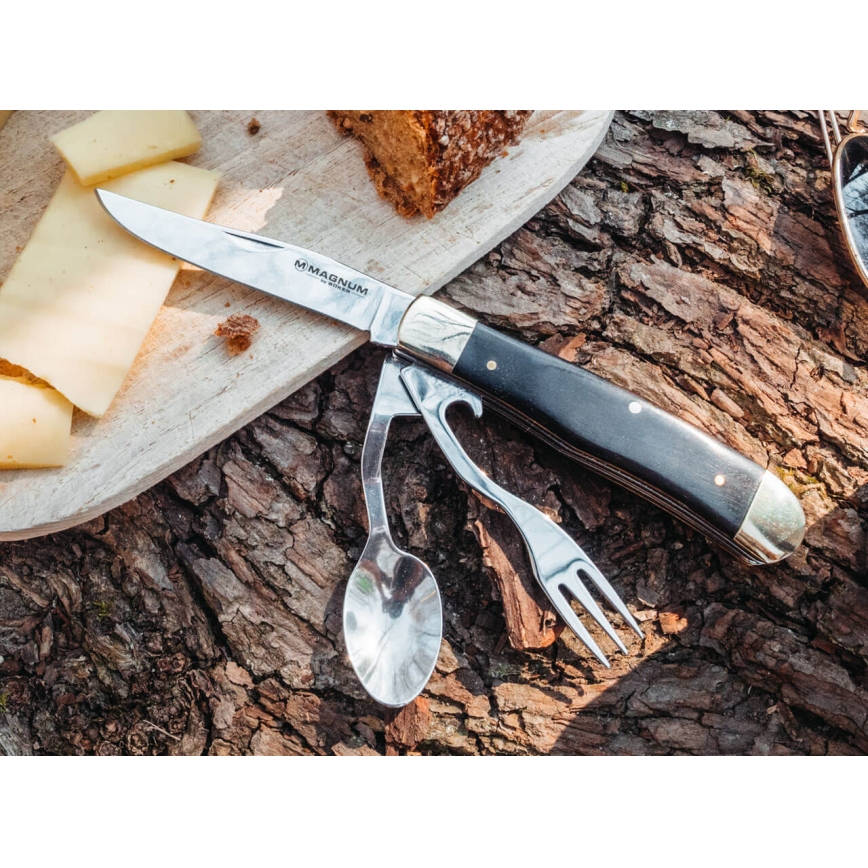 Böker - Vreckový nôž s príborom Magnum Bon Appetite 18,7 cm pakka