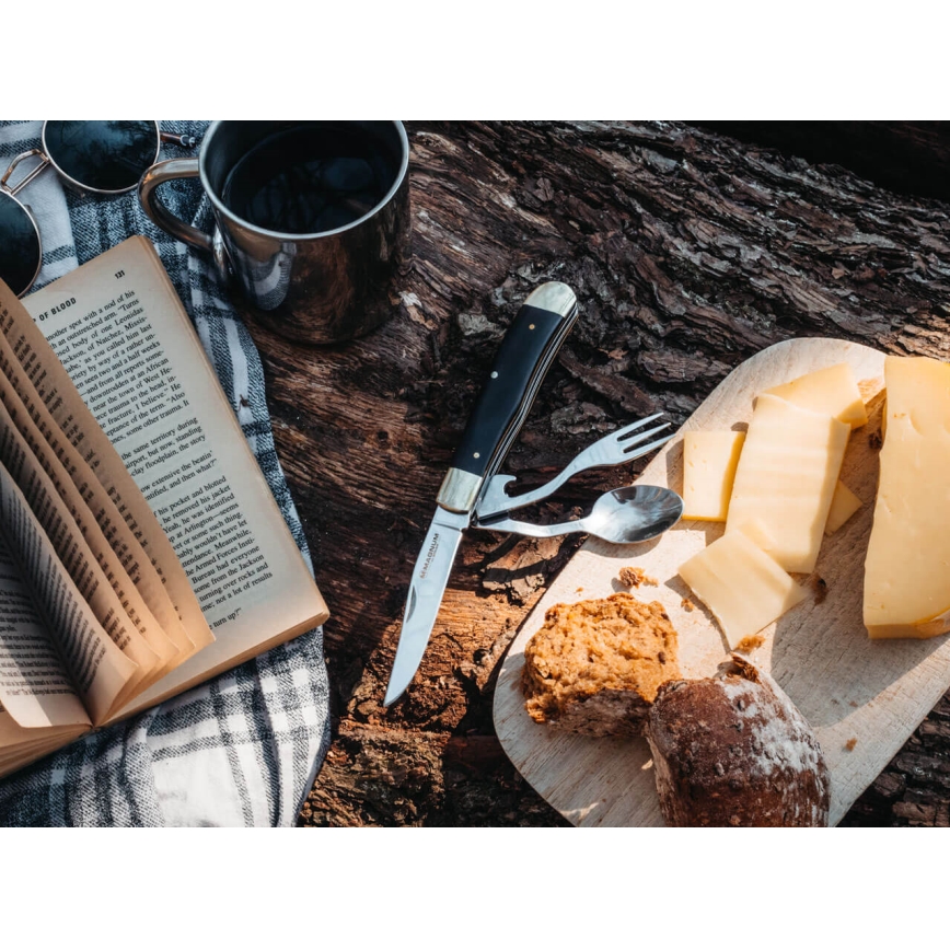 Böker - Vreckový nôž s príborom Magnum Bon Appetite 18,7 cm pakka