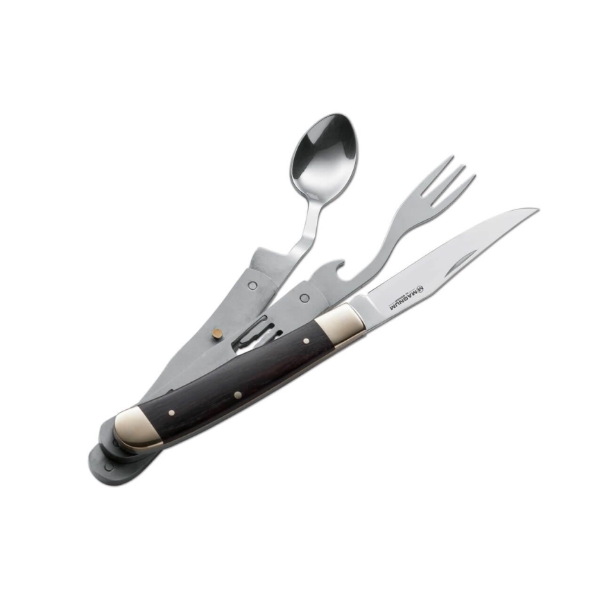 Böker - Vreckový nôž s príborom Magnum Bon Appetite 18,7 cm pakka