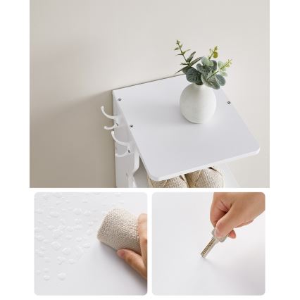 Botník BOTARO biely